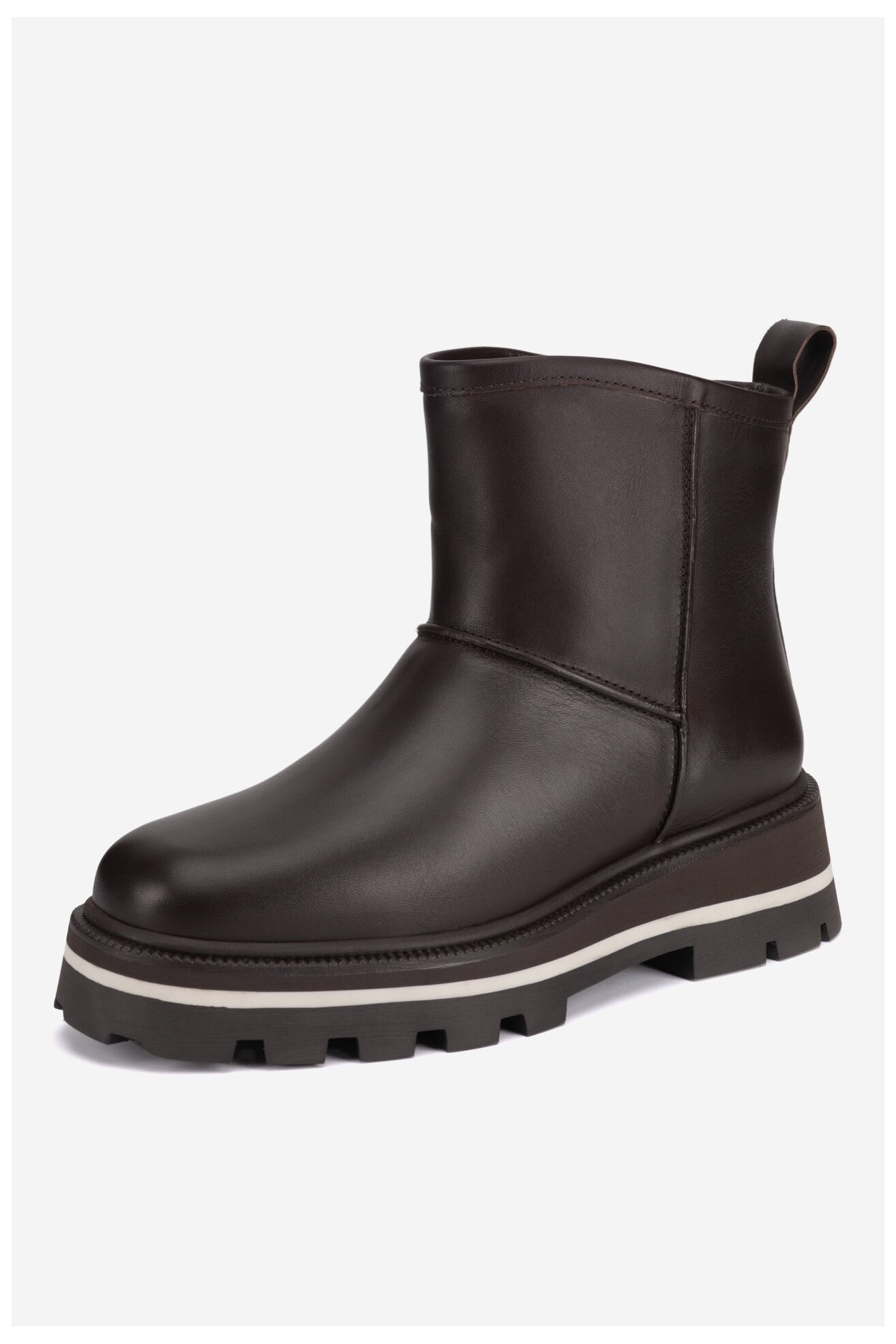 Giày Gino Rossi Gino Rossi - Insulated Leather Ankle Boots